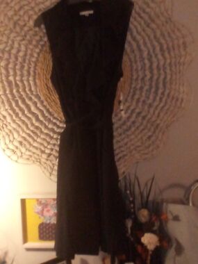 Sandra Darren Black Evening Dress